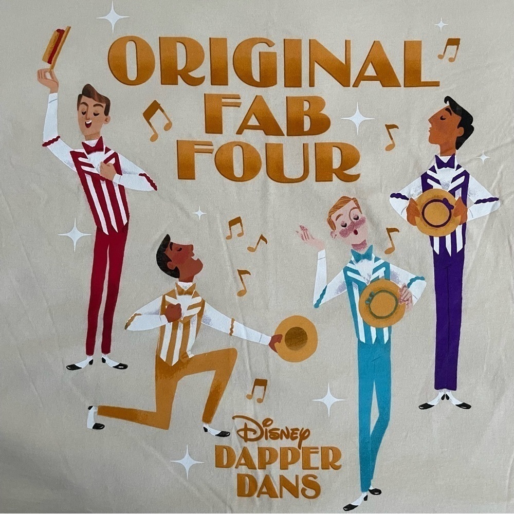 Disney Parks - Dapper Dans - The Original Fab Four Shirt for Adults - Picture 3 of 3